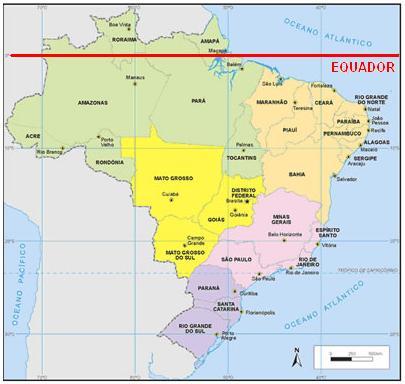 Em Que Hemisfério Está Localizado O Brasil? – Estados E Capitais Do Brasil