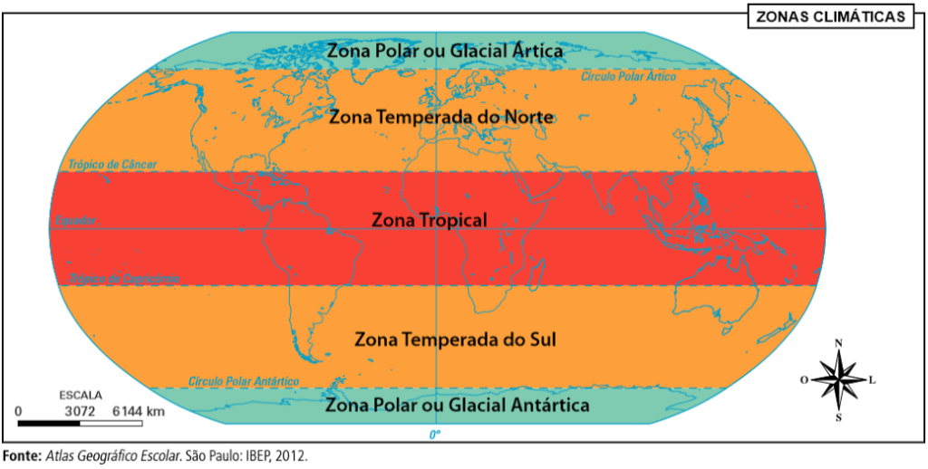 Em Qual Zona Térmica Está Localizado O Brasil Estados E Capitais Do Brasil 1034